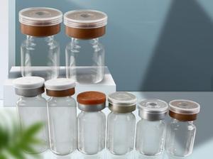 Viales de Vidrio Ecológicos, Estériles, de Alta Transparencia y a Prueba de Luz, con Tapa Personalizada para Almacenamiento Estable de Polvo Liofilizado, Péptidos y Sueros - Product Image 2