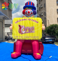 Publicidad al aire libre Entretenimiento Eventos Gigante Inflable Personaje de dibujos animados Modelo Payaso de circo para inflable personalizado