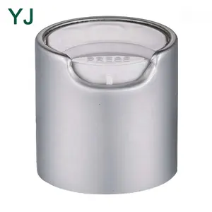 Aluminum Screw Cap Capper Disc Top Cap PP Material Disc Top Caps For Shampoo Bottle