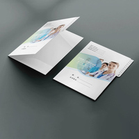 Carpeta de Presentación de Documentos de Oficina Personalizada con Impresión a Medida, Colores Negros Mate, Manila, con Bolsillo, Logotipo en Relieve y Espacio para Archivar