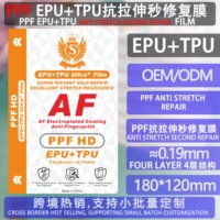 Film de découpe auto-réparateur EPU TPU PPF 180x120MM 0.19MM, matériau de protection résistant à l'étirement pour la découpe intelligente de films