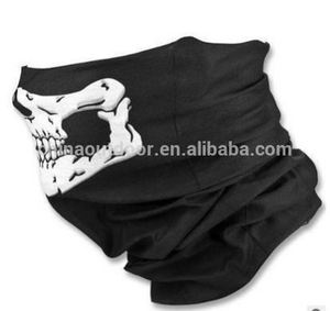 bicicleta bufanda de deporte cara máscara Neck <span class=keywords><strong>bandana</strong></span> al por mayor de tubo de cráneo imprimir hijba de moda negro máscara - Product Image 6