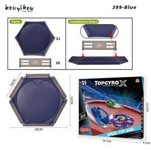 Jante jaune vif en forme de disque bleu de Gyro Disk Arena Version améliorée des accessoires périphériques multi-séries Battle Disk - Product Image 5