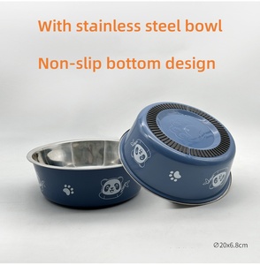 Bols pour chiens directs d'usine support de bol pour animaux de compagnie réglable surélevé bol pour chien surélevé avec 3 hauteurs et support d'alimentation à réglage incliné - Product Image 5