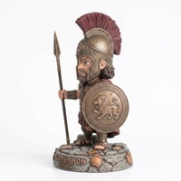 Figurine de guerrier grec antique Agamemnon en résine, figurine de collection sur le thème mycénien, décoration de bureau