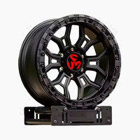 Jantes de voiture SJ Offroad Beadlock 17 18 19 20 21 22 pouces 5x112 5x120 6x139.7 5x114.3 Jantes forgées pour Toyota Ranger SUV
