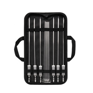 Juego de 16 Brochetas de Acero Inoxidable para Barbacoa Coreana, Accesorios para Parrilla de Carbón al Aire Libre, Utensilios Duraderos Antiadherentes para Frutas - Product Image 1