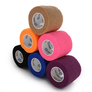 5cm * 4.5m gspmed Y Tế Nhà cung cấp đàn hồi Sweatproof Viện trợ đầu tiên gắn kết Băng bác sĩ thú y bọc băng đàn hồi - Product Image 2