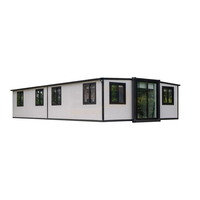 Rumah Kontainer Baja Prefabrikasi 20 ft 40 ft yang Dapat Diperluas, Rumah Prefabrikasi, Rumah Mungil, Rumah Tablet Nenek, Rumah Portabel