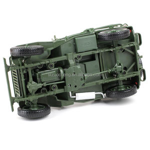 KDW 1:18 échelle modèle alliage jouet armée objets de collection ornements métal voiture moulé sous pression tactique camion modèle jouet pour cadeau - Product Image 3
