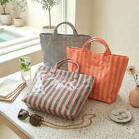 Bolsas de Playa Personalizadas Plegables para Mujer, con Logotipo Impreso Personalizado, Bordadas y a Rayas, Bolsa de Piscina de PVC Impermeable de Lujo