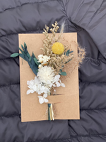 Buket Bunga Kering Mini Dekorasi Meja  Rangkaian Botol Susu Kecil  Hadiah Kotak Surat  Pampas  Boutonniere BOHO Bunga Kue