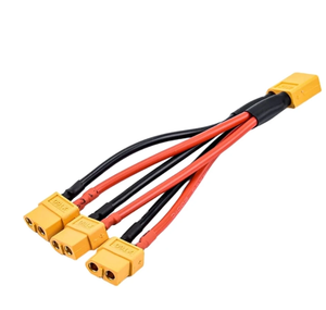 Conector de Carregador de Bateria de 2 Pinos XT30 XT60 XT90 com Cabo de Silicone e Conectores Macho e Fêmea - Product Image 2