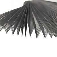 Moustiquaire plissée en polyester pour porte, avec protection solaire, garantie 5 ans, modèle explosif