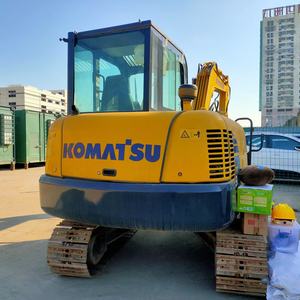 Mini-excavatrice Komatsu PC56 de 5,6 tonnes, peu utilisée, fiable pour la construction et l'aménagement paysager, équipement Komatsu d'occasion - Product Image 2