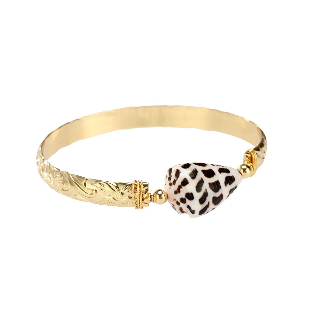 Gold Plated Hawaiian Fashion Charm Bangle For Women Fashion