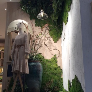 Mur végétal artificiel Stupid Bird en mousse, décoration de pelouse pour la maison, intérieur, extérieur, jardin, paysage, revêtement mural végétal artistique - Product Image 2