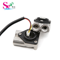 Compteur de débit d'eau liquide Dijiang pour appareils électroménagers, capteur de débit homologué CE ZJKFJ-S1 en acier inoxydable avec turbine