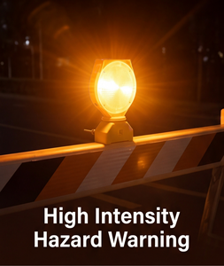 Luz de Advertencia <span class=keywords><strong>LED</strong></span> de Alta Visibilidad para Conos de Tráfico, Alimentada por Energía Solar, Larga Duración, Lámpara Intermitente para Barrera Vial - Product Image 5