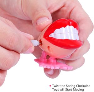 Jouet à remonter à dents qui grincent, motif dessin animé, bouche qui marche et dents qui sautent, jouet fantaisie pour farces, cadeau de fête, vente en gros, faible MOQ - Product Image 3