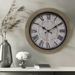 Infinity Time all'ingrosso stile retrò americano orologi da <span class=keywords><strong>parete</strong></span> da salotto 12 "in plastica quarzo romano numero decorazione orologio da <span class=keywords><strong>parete</strong></span> - Product Image 3