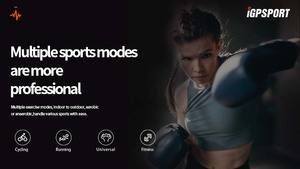 IGPSPORT HR70 Ant+ BLE 5.0 Arm Heart Rate Monitor IPX7 Waterproof PPG Technology Outdoor Sports Fitness Timing <b>Tracking</b> <b>Device</b> - Product Image 6