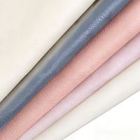 Tissu en similicuir PU gaufré motif litchi, imperméable, souple, largeur 160 cm, résistant à l'abrasion, pour canapé, voiture, sac, siège, gants