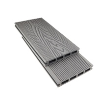 Revêtement de terrasse WPC à clipser, moderne, carré, anti-UV, écologique, ignifuge, lisse, 3D, à relief profond, imperméable, pour extérieur de parc (vente en gros)