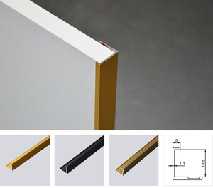 Trang trí nhôm hồ sơ kim loại cạnh <span class=keywords><strong>TRIM</strong></span> cho tấm Tường - Product Image 3