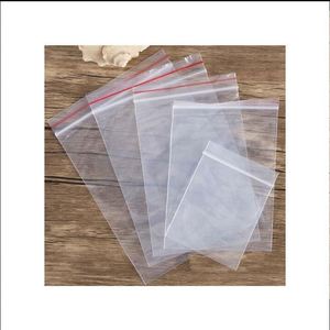 Bolsa de Embalaje de Alimentos de Plástico Transparente con Cierre Hermético, Doypack, con Base y Cierre Ziplock - Product Image 6