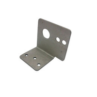 Support d'angle en L en acier inoxydable 304 316, découpe laser de précision personnalisée, quincaillerie de fixation