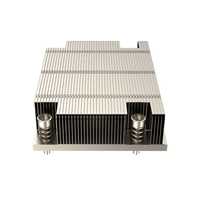 Refroidisseur de processeur de serveur COOLSERVER AM5 4 caloducs 120W, dissipateur thermique pour carte mère d'ordinateur AMD AM5 1U, ventilateur en cuivre