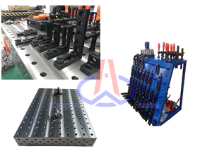 3D kaynak tablosu nitrürleme plazma çelik kaynak tablosu 3D çelik Platform ekipmanları boyut özelleştirme - Product Image 3