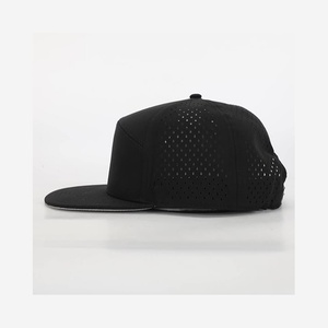 High Quality 6-Panel <b>Flat</b>-Bill Baseball Hat Custom Sports Gorras <b>Caps</b> for <b>Men</b> Black Golf Hat Hip Hop Style High Quality Snapback - Product Image 3