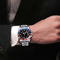 Nouveau design usine OEM montre mécanique de luxe pour hommes montre squelette automatique