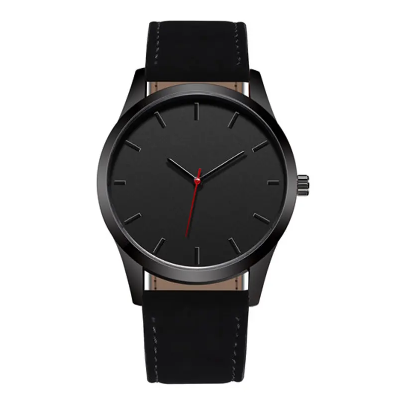 Hot Selling Vogue simple Men Watch Leather Wristwatches Unique Factory Direct Wrist Man Watch