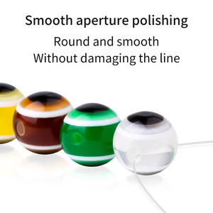 ลูกปัดตาปลอม พลาสติกเรซิ่น ขนาด 4 มม. 5 มม. 6 มม. 8 มม. 10 มม. 12 มม. อุปกรณ์ตกปลา สำหรับงาน DIY และตกปลา - Product Image 2