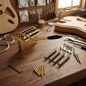 Puente de trémolo para guitarra eléctrica D69BB fabricado en Corea, piezas y accesorios para instrumentos de cuerda - Product Image 3
