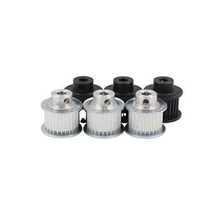 HTD5M 5Mアルミニウムタイミングベルトプーリー16 T 16歯15mm 20mm幅5mm 6mm 8mm 10mm 12mm 12.7mm 14mm 15mmボア合金OEM - Product Image 1