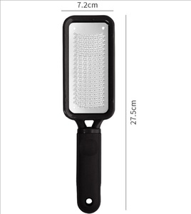 Lime à pieds professionnelle double face en métal, fournitures de soins des pieds, lime à pieds à long manche pour <span class=keywords><strong>pédicure</strong></span> - Product Image 6