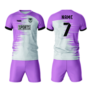 Vente en gros d'équipement de football OEM pour femmes adultes kits de football à col en V avec nouveau <span class=keywords><strong>maillot</strong></span> de sport vêtements d'entraînement à la coupe automatisée - Product Image 1
