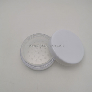 20Ml 5G-8G Trắng Đen Rõ Ràng Nắp Cơ Sở Trong Suốt Nhựa Rỗng Vòng Bao Bì Mỹ Phẩm Sifter Lỏng Bột Trường Hợp Jar <span class=keywords><strong>Container</strong></span> - Product Image 3