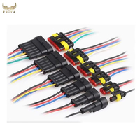 Connecteur automobile étanche OEM de haute qualité AMP, connecteur électronique pour câble 2 fils