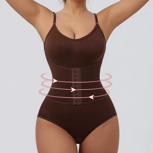 IStapromo Gifts Bodysuit Sexy Booty Tracksuit Shapewear Stretch Back Strap Belly Shorts <b>Workout</b> <b>Jumpsuits</b> for Women - Product Image 6