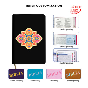 <span class=keywords><strong>Biblia</strong></span> Sagrada Española Reina <span class=keywords><strong>Valera</strong></span> 1960 Personalizada, Tamaño B5, Reciclable, Tapa Dura, Patrón Único en Relieve, Biblias Cristianas - Product Image 2