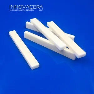 INNOVACERA 96% Alumina Aluminum Oxide Ceramic Flat Bar