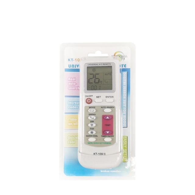 KT 109II  Universal air Conditioner Ac Remote  Control