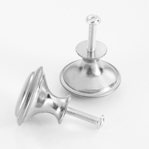 Furniture Handle And <b>Knob</b> 906 Stainless Steel Round Cabinet <b>Drawer</b> Modern Antirust Powder Coating - Product Image 3