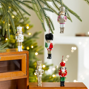 Resin Soldier Pendant European American Style Hanging <b>Christmas</b> Ornament for Desktop <b>Small</b> <b>Christmas</b> <b>Tree</b> - Product Image 5