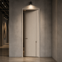 Portes contemporaines en MDF imperméable avec surface finie pour hôtels, appartements, chambres, villas et intérieurs résidentiels